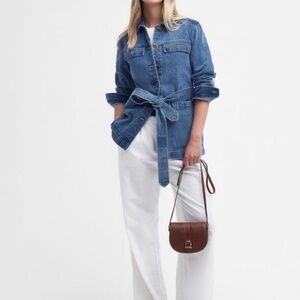 Barbour denim jacket NWOT